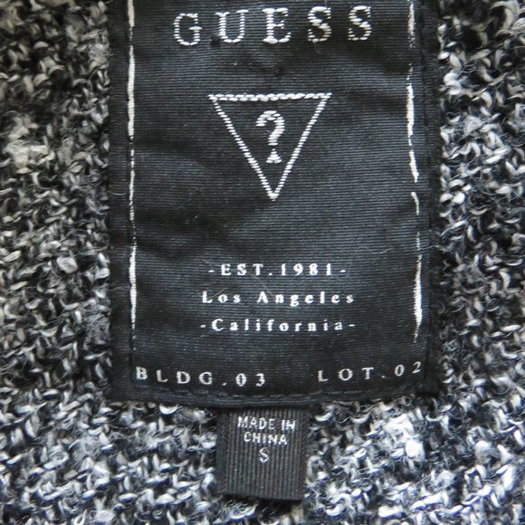 Black and White Moto Jacket Guess Vintage 90's Style Wool Blend.......325 - Picture 10 of 15